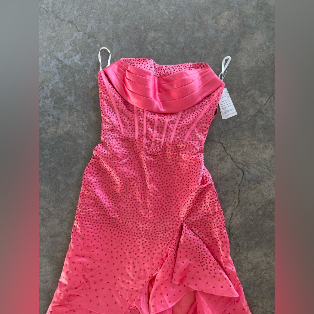 Pink Embellished Dress